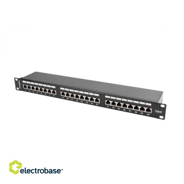 Lanberg PPS6-1024-B patch panel 1U image 2