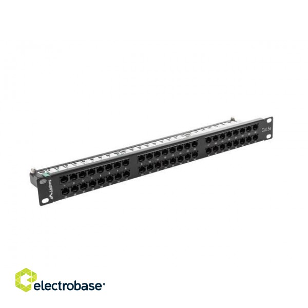 Lanberg PPU5-1048-B patch panel 1U image 2