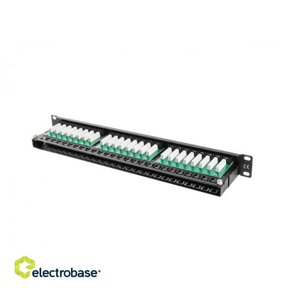 Lanberg PPU5-1048-B patch panel 1U image 5