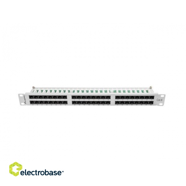 Lanberg PPU6-1048-S - patch-panel - 1U paveikslėlis 4