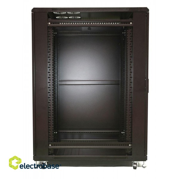 Extralink EX.11359 rack cabinet 27U Freestanding rack Black image 2