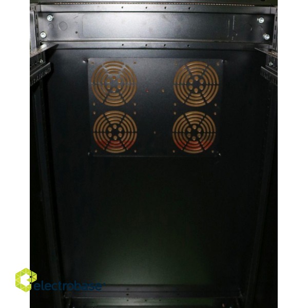 Extralink EX.11359 rack cabinet 27U Freestanding rack Black image 5
