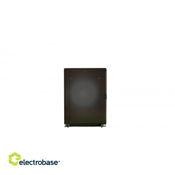 Extralink Rackmount cabinet 32U 800x800 Black standing image 3