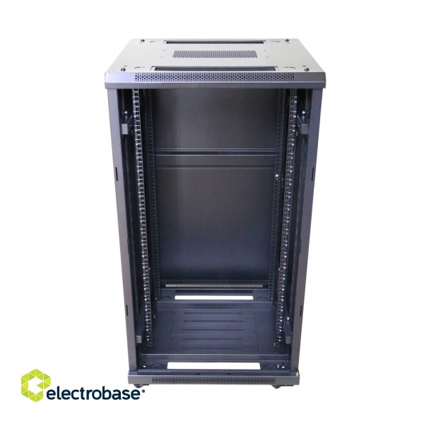 Extralink EX.14749 rack cabinet 27U Freestanding rack Black image 7