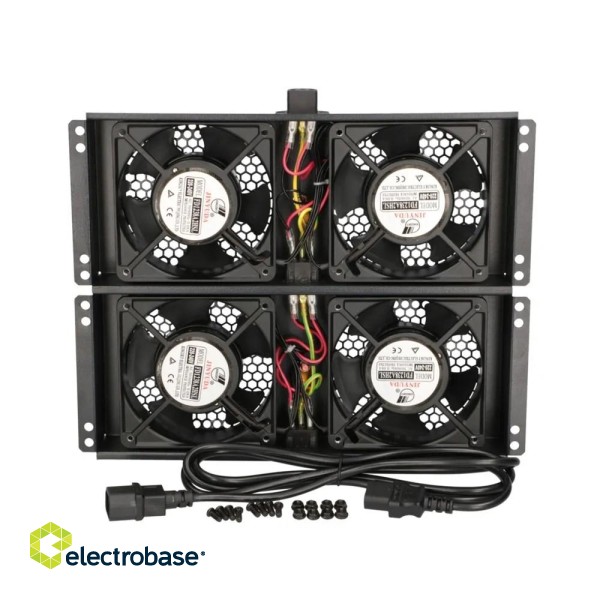 Extralink Cooling unit 4 fans, with cable for thermostat image 7