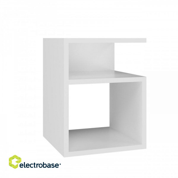 TINI bedside table 30x30x40 cm, white image 1