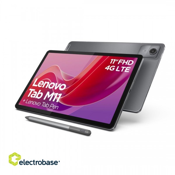 Lenovo Tab M11 4G Mediatek LTE 128 GB 27.9 cm (11") 4 GB Wi-Fi 5 (802.11ac) Android 13 Grey image 1
