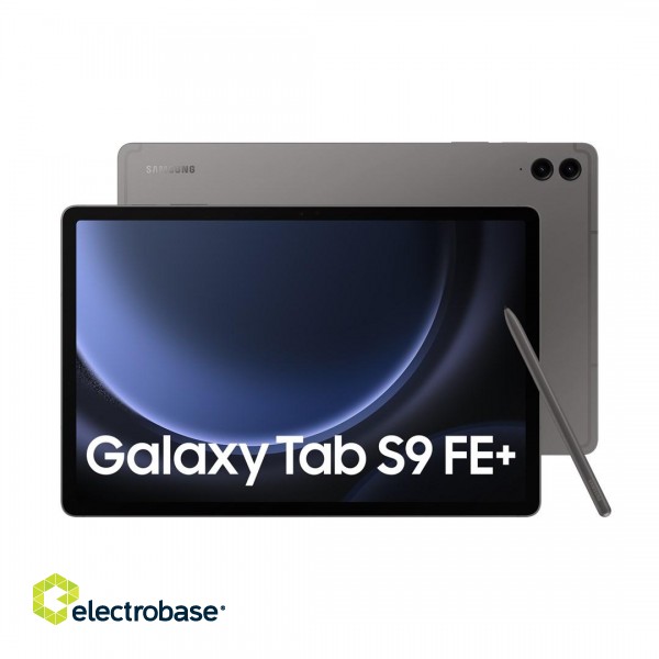 Samsung Galaxy Tab S9 FE+ 5G Samsung Exynos 128 GB 31.5 cm (12.4") 8 GB Wi-Fi 6 (802.11ax) Android 13 Grey image 1