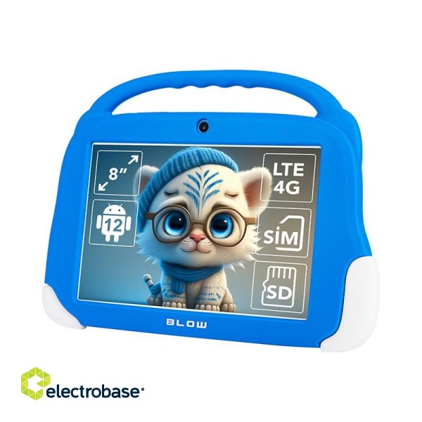 Tablet KidsTAB8 4G BLOW 4/64GB blue + case paveikslėlis 1