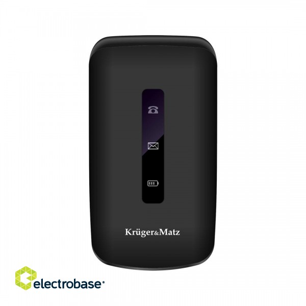 MaxCKruger & Matz Phone for seniors KM0929 7,11 cm (2,8") 108,5 g Black image 4