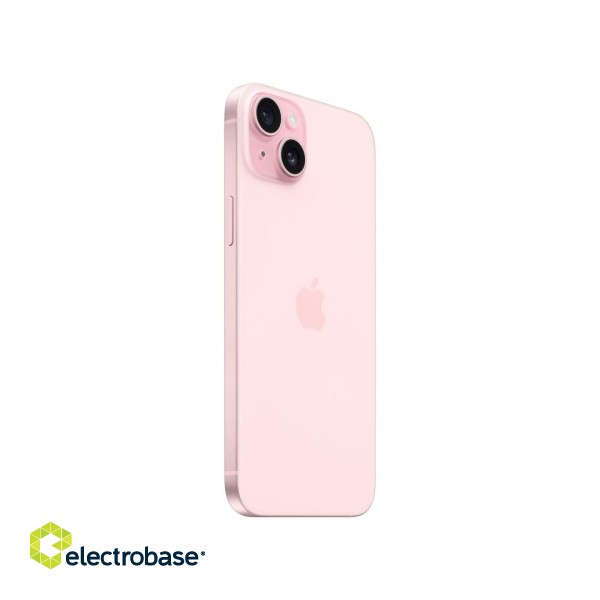Apple iPhone 15 Plus 17 cm (6.7") Dual SIM iOS 17 5G USB Type-C 128 GB Pink image 2