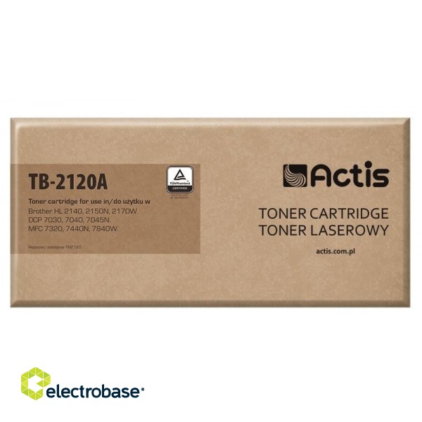 Actis TB-2120A toner (replacement for Brother TN2120; Standard; 2600 pages; black)