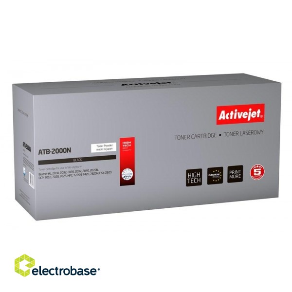 Activejet ATB-2000N Toner (replacement for Brother TN-2000/TN-2005; Supreme; 2500 pages; black)