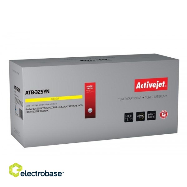 Activejet ATB-325YN toner (replacement for Brother TN-325Y; Supreme; 3500 pages; yellow)