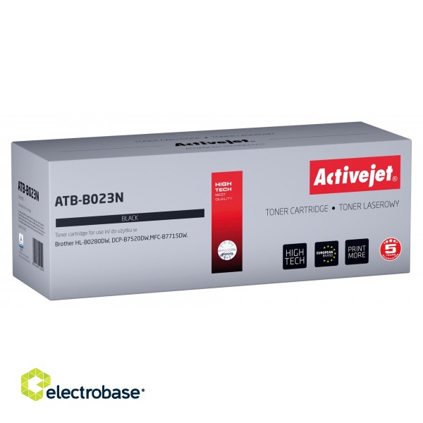 Activejet ATB-B023N Toner (replacement for Brother TN-B023; Supreme; 2000 pages; black)