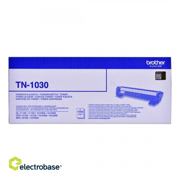 Brother TN-1030 toner cartridge Original Black 1 pc(s) image 2
