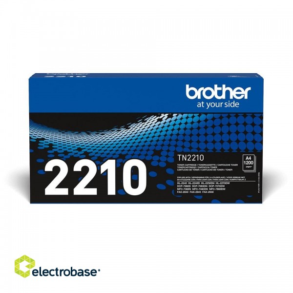 Brother TN-2210 toner cartridge 1 pc(s) Original Black image 1