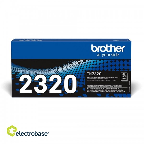 Brother TN-2320 toner cartridge 1 pc(s) Original Black image 1