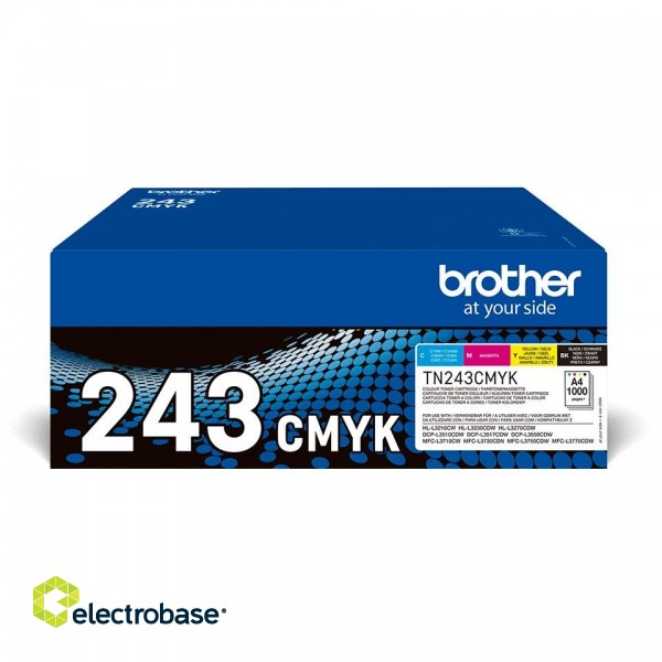 Brother TN-243CMYK toner cartridge 1 pc(s) Original Black, Cyan, Magenta, Yellow image 1