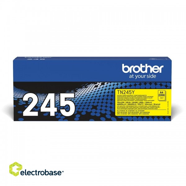 Brother TN-245Y toner cartridge 1 pc(s) Original Yellow image 1