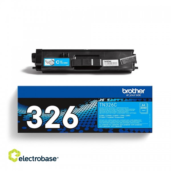 Brother TN-326C toner cartridge 1 pc(s) Original Cyan image 4