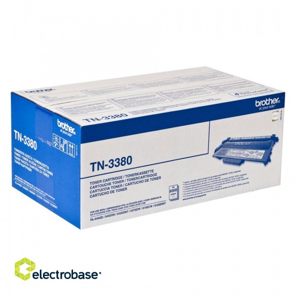 Brother TN-3380 toner cartridge 1 pc(s) Original Black image 1