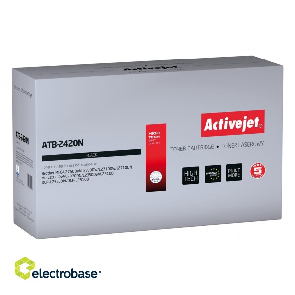 Activejet ATB-2420N toner (replacement for Brother TN-2420A; Supreme; 3000 pages; black)