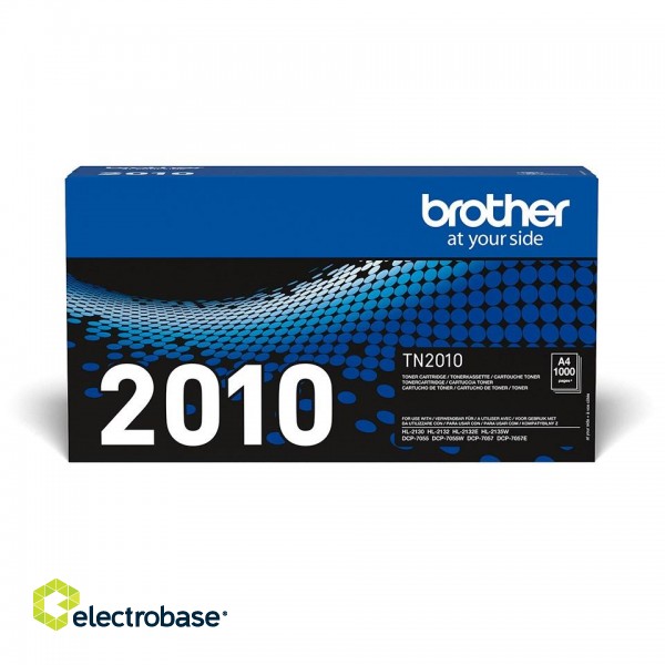 Brother TN-2010 toner cartridge 1 pc(s) Original Black image 1