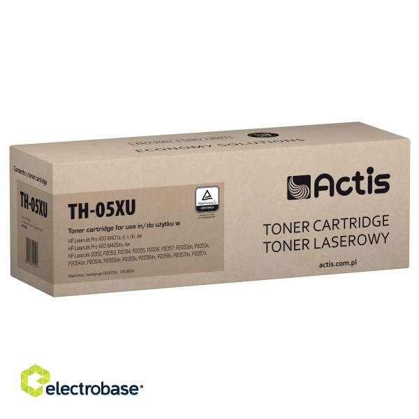 Actis TH-05XU Toner Universal (replacement for HP 05X CE505X, CF280X, Standard; 7200 pages; black)