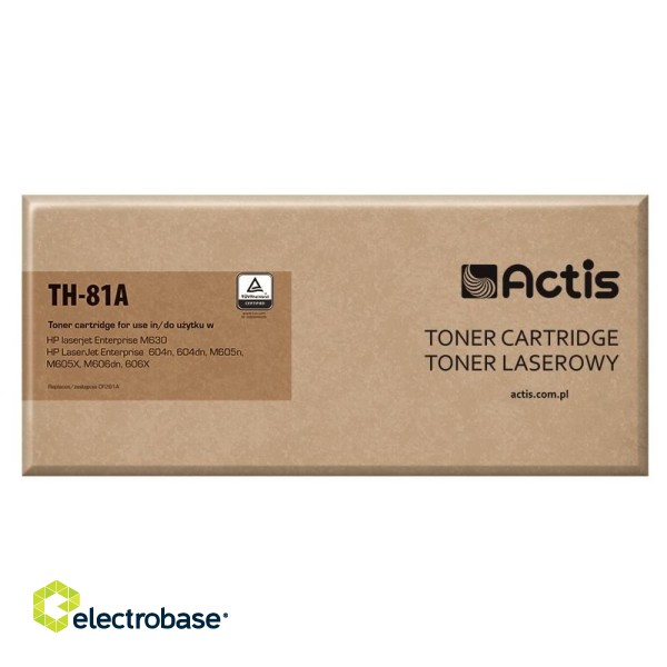 Actis TH-81A toner (replacement for HP 81A CF281A; Standard; 10500 pages; black)
