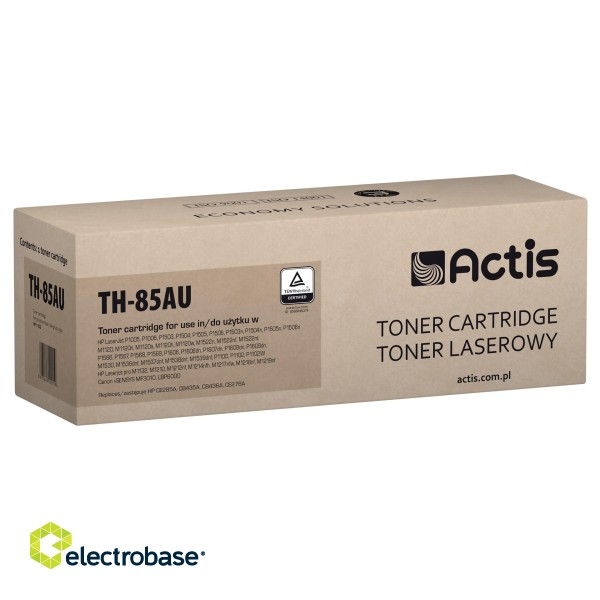 Actis TH-85AU Toner Universal (replacement for HP CE285A, CE278A, CB435A, CB436A, Standard; 2100 pages; black)
