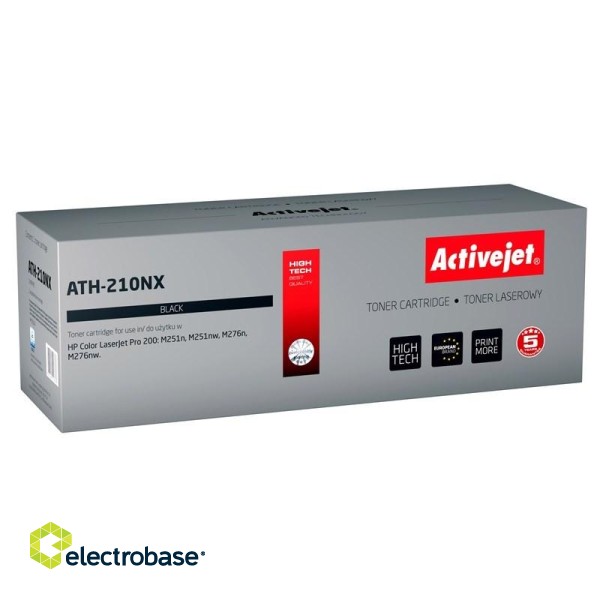 Activejet ATH-210NX toner (replacement for HP 131X CF210X, Canon CRG-731BH; Supreme; 2400 pages; black)