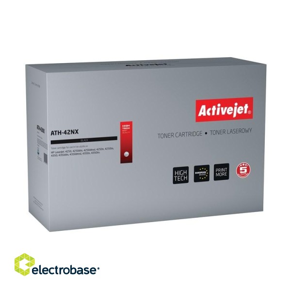 Activejet ATH-42NX toner (replacement for HP 42X Q5942X; Supreme; 20000 pages; black)