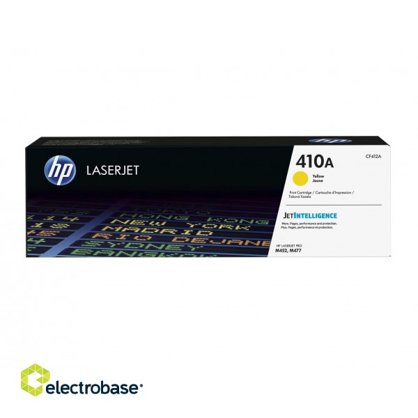 HP 410A Yellow Original LaserJet Toner Cartridge image 1