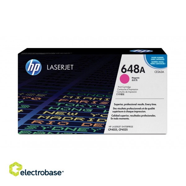 HP 648A Magenta Original LaserJet Toner Cartridge image 1