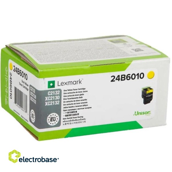 Lexmark 24B6010 toner cartridge 1 pc(s) Original Yellow image 2