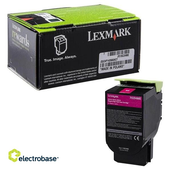 Lexmark 702HM toner cartridge 1 pc(s) Original Magenta image 2