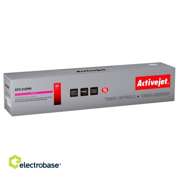 Activejet ATO-310MN toner (replacement for OKI 44469705; Supreme; 2000 pages; magenta)