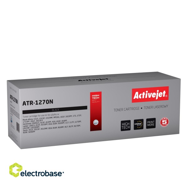 Activejet ATR-1270N toner (replacement for Ricoh 1270D 888261; Supreme; 7000 pages; black)