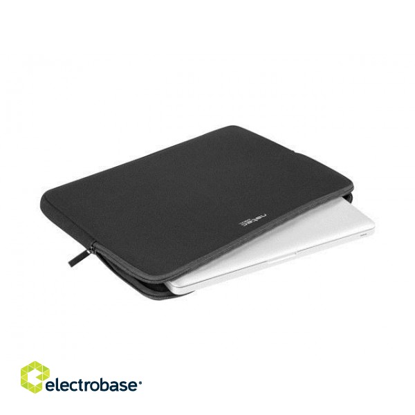 NATEC CORAL 14.1 notebook case Briefcase Black image 3