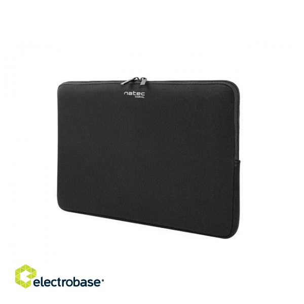 NATEC CORAL 14.1 notebook case Briefcase Black image 1