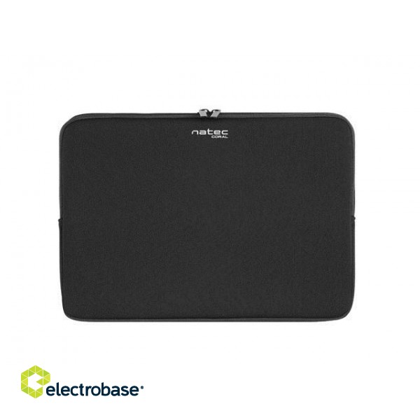 NATEC CORAL 14.1 notebook case Briefcase Black paveikslėlis 2