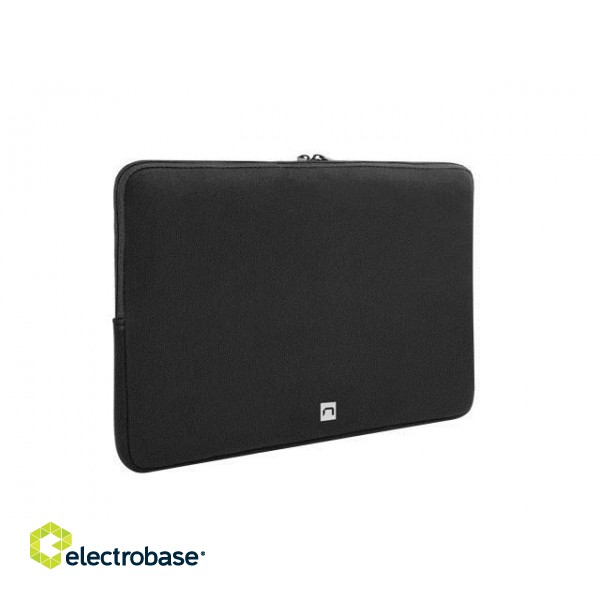 NATEC CORAL 14.1 notebook case Briefcase Black paveikslėlis 4