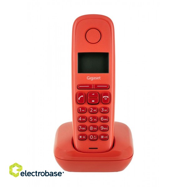 Gigaset A170 DECT telephone Red фото 1