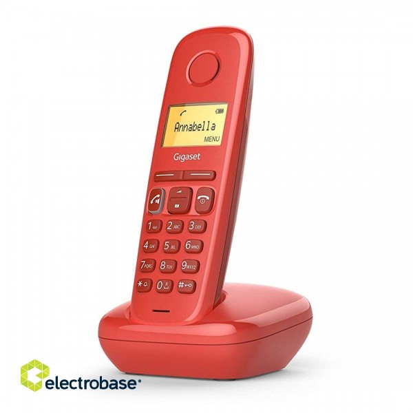 Gigaset A270 DECT telephone Caller ID Red image 1
