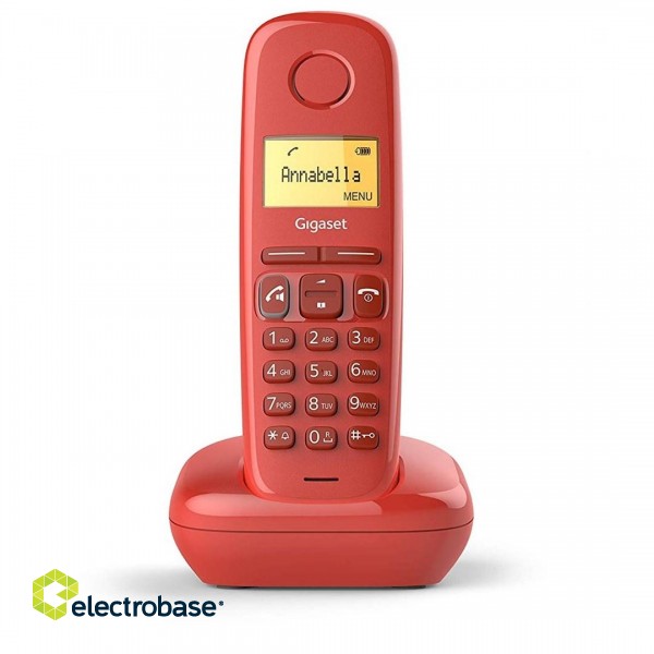 Gigaset A270 DECT telephone Caller ID Red image 2