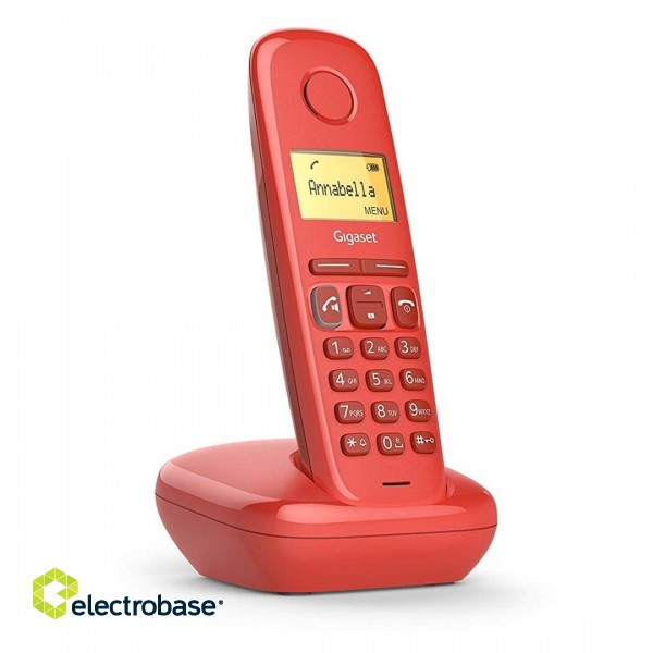 Gigaset A270 DECT telephone Caller ID Red image 3
