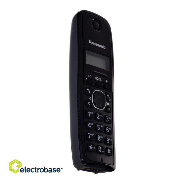 Panasonic KX-TG1611 telephone DECT telephone Black Caller ID image 3