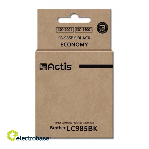 Actis KB-985Bk Ink Cartridge (replacement for Brother LC985BK; Standard; 28,5 ml; black)