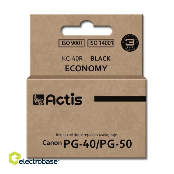 Actis KC-40R ink (replacement for Canon PG-40 / PG-50; Standard; 25 ml; black)